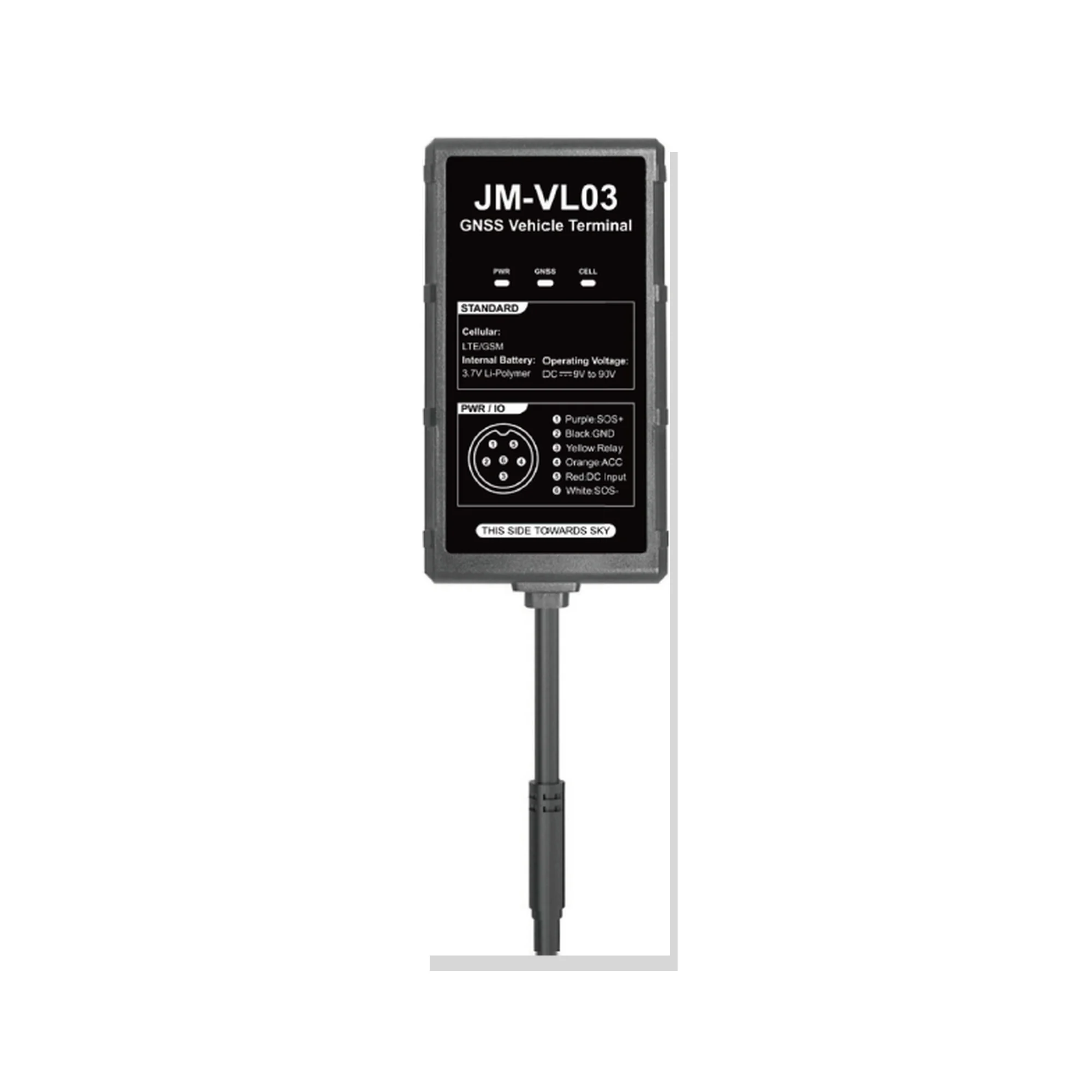 جهاز تتبع المركبات Jimi IoT JM-VL03 بتقنية 4G